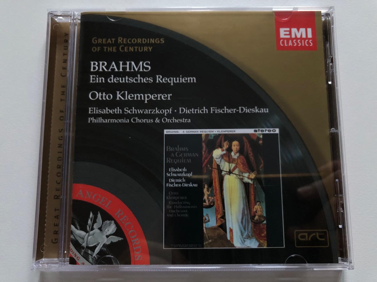 Brahms: Ein Deutsches Requiem (Great Recordings of the Century) book cover