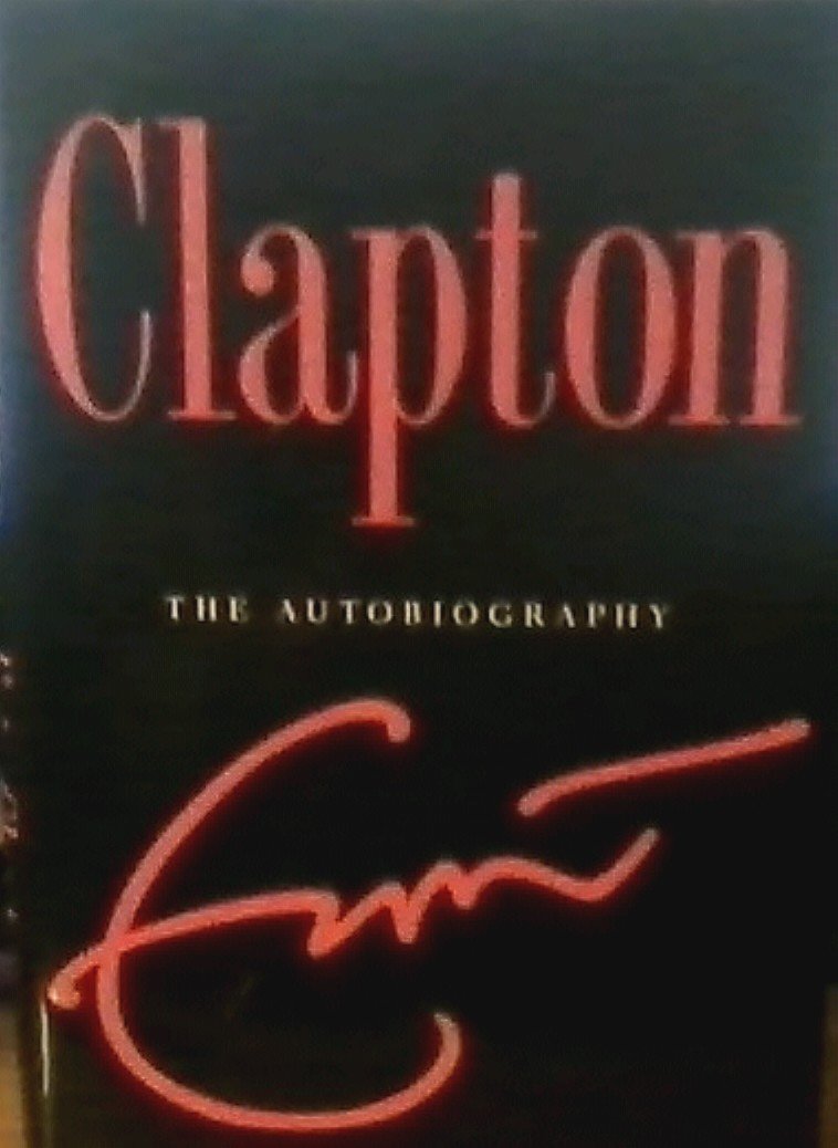 Clapton: The Autobiography book cover