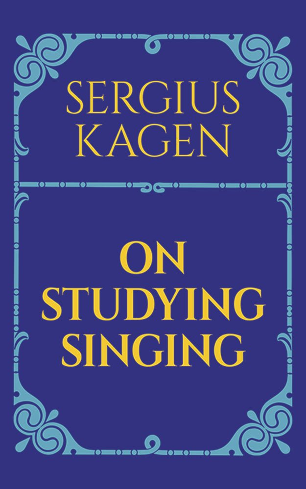 On Studying Singing book cover