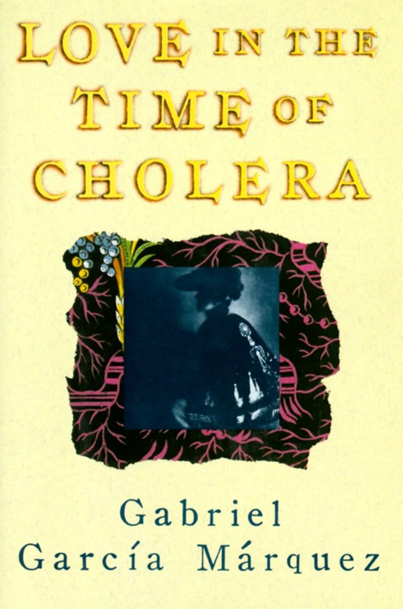 Love in the Time of Cholera book cover