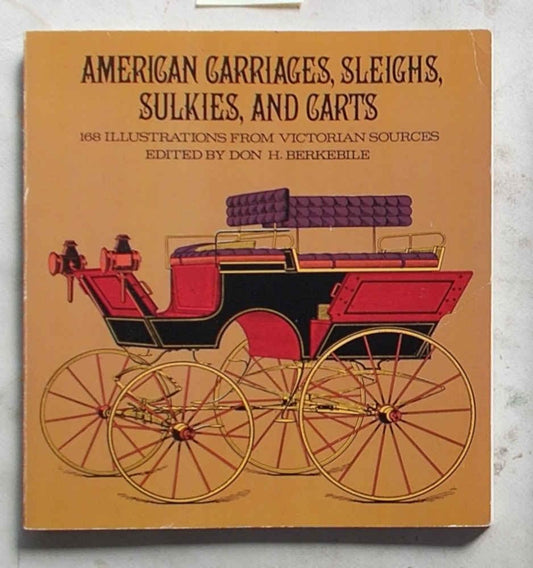 American Carriages, Sleighs, Sulkies and Carts book cover