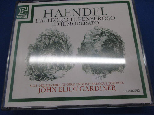 Haendel: L'allegro il penseroso ed il moderato (Handel) book cover