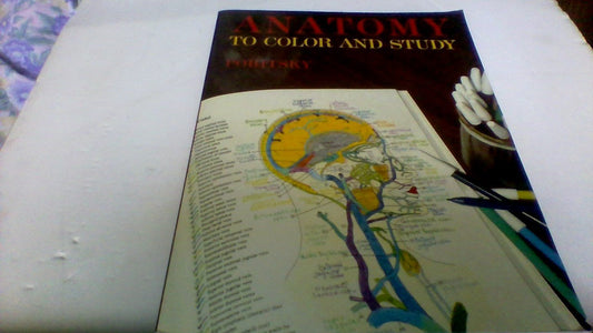 Anatomy to Color and Study book cover