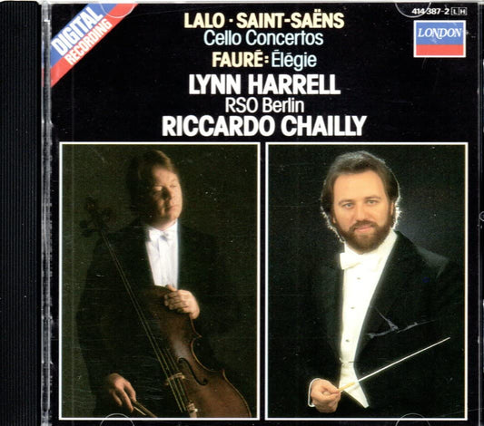 Lalo: Cello Concertos/Saint-Saens: Cello Conceros/Faure:Elegie/Chailly book cover