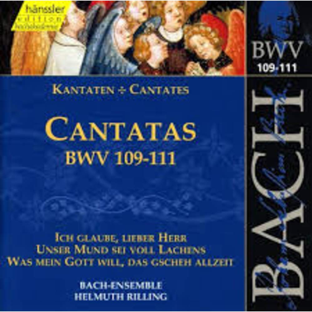 Sacred Cantatas Bwv 109-111 book cover