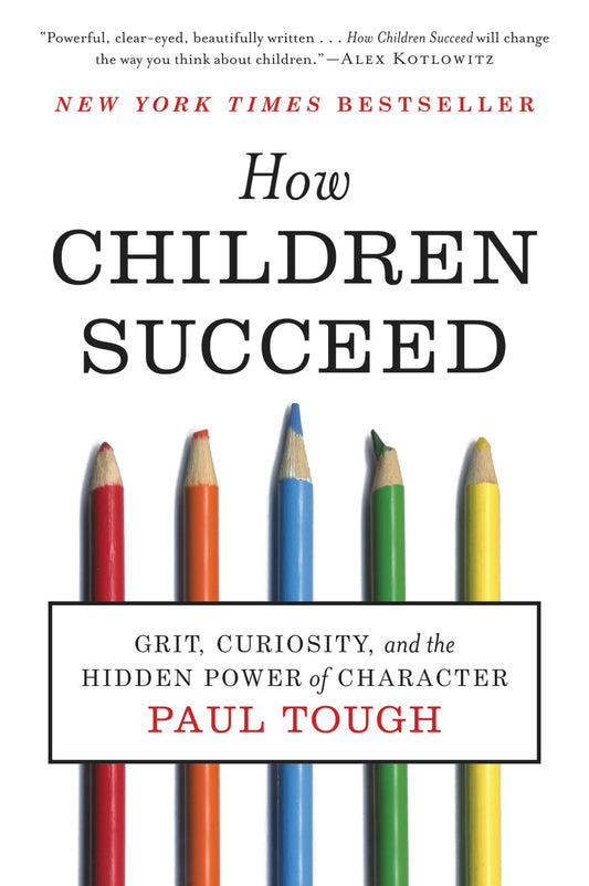 How Children Succeed: Grit, Curiosity, and the Hidden Power of Character book cover