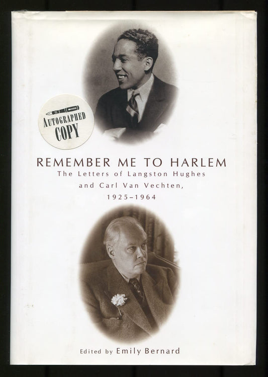 Remember Me to Harlem: The Letters of Langston Hughes and Carl Van Vechten, 1925-1964 book cover