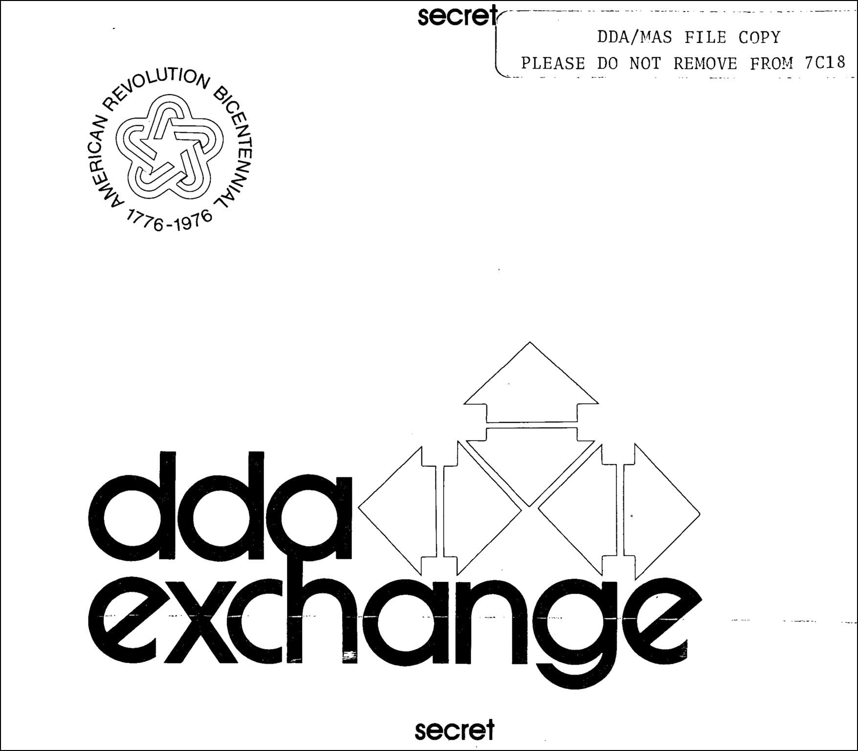 DDA Exchange: Excerpts from the CIA's Internal Newsletter book cover