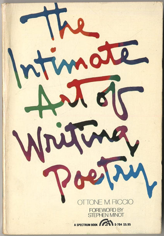 Intimate Art of Writing Poetry book cover