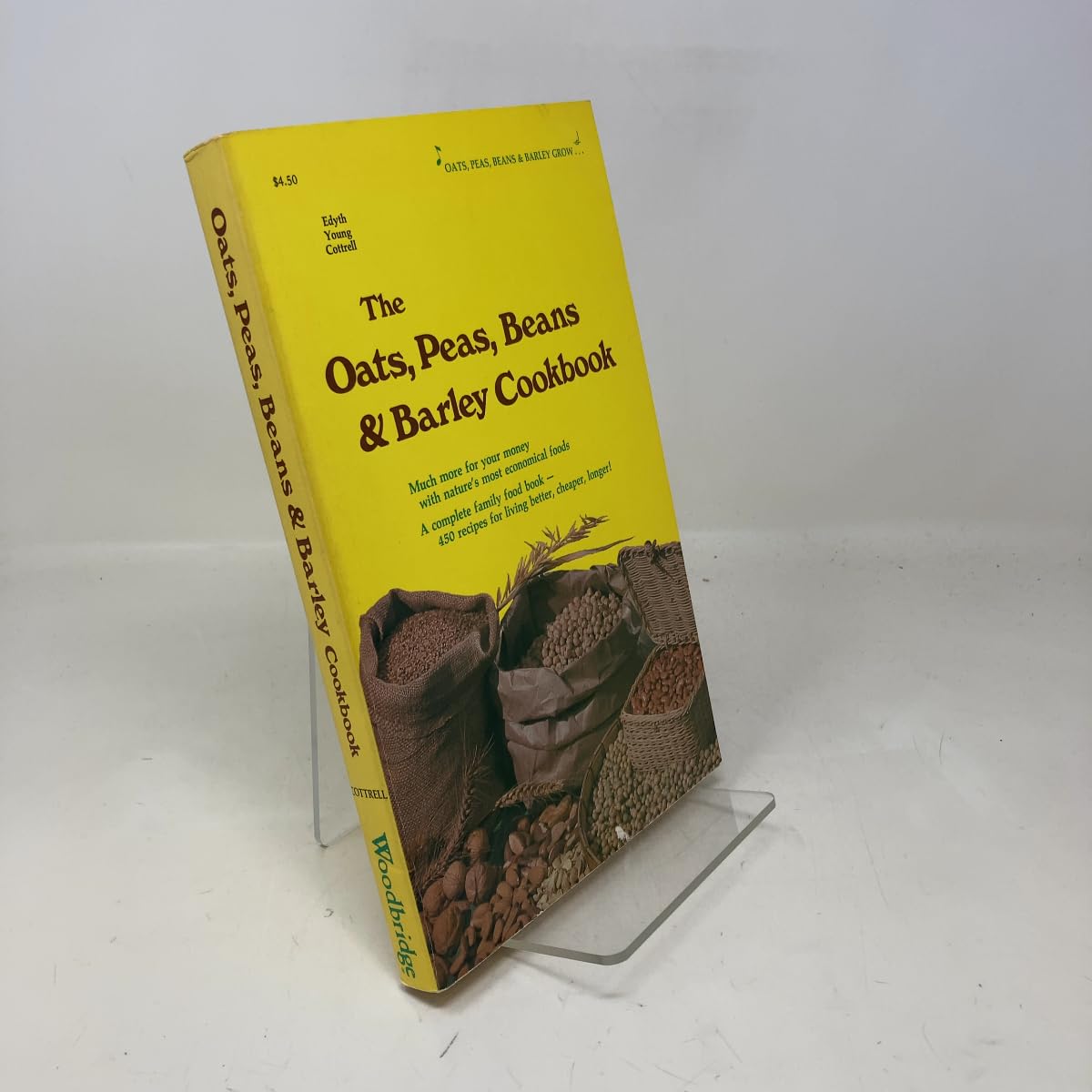 Oats, Peas, Beans and Barley Cookbook book cover