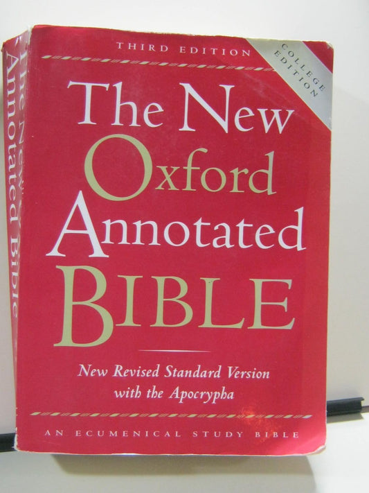 New Oxford Annotated Bible-NRSV-College