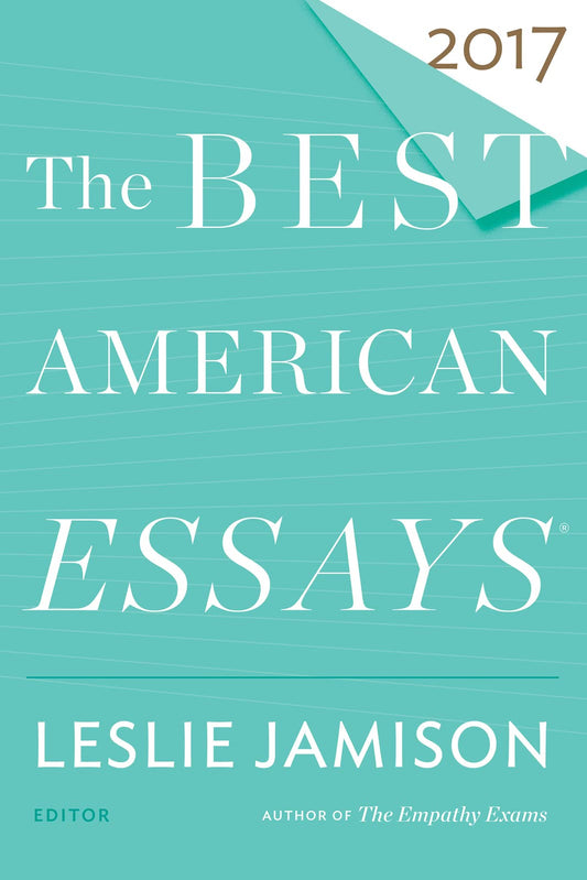 Best American Essays 2017 book cover