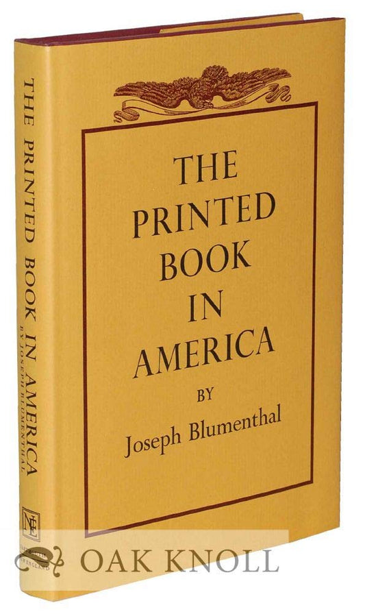Printed Book in America