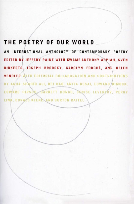 Poetry of Our World: An International Anthology of Contemporary Poetry book cover