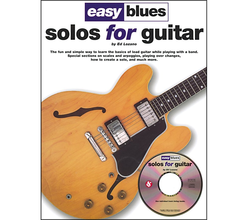 Easy Blues Solos for Guitar book cover