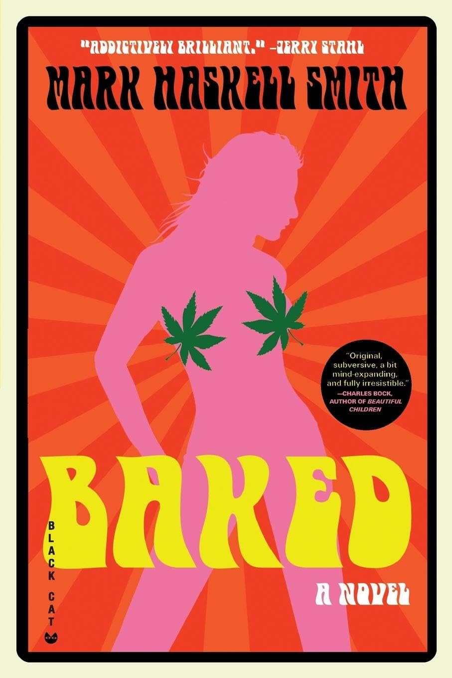 Baked book cover