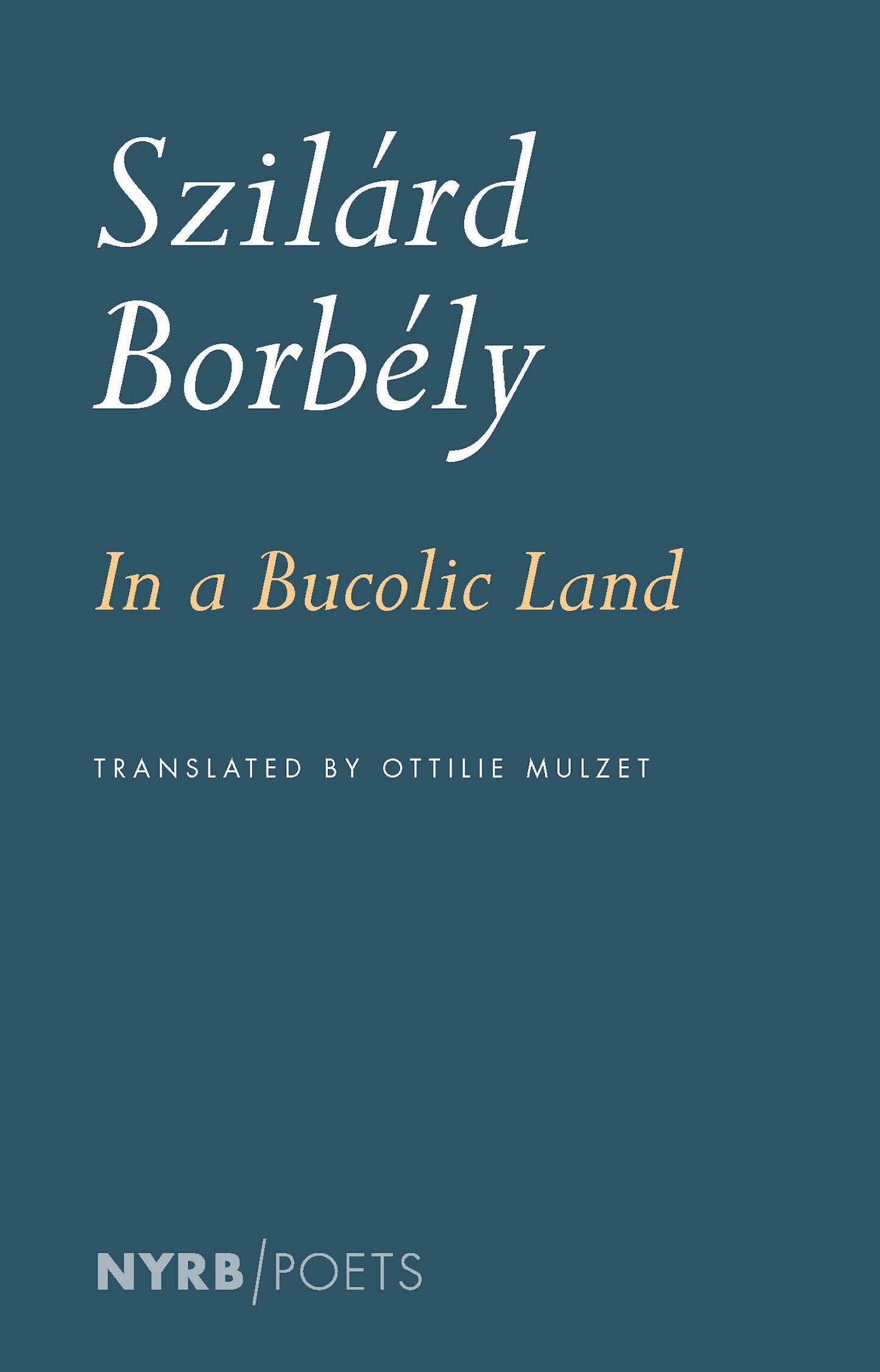 In a Bucolic Land book cover