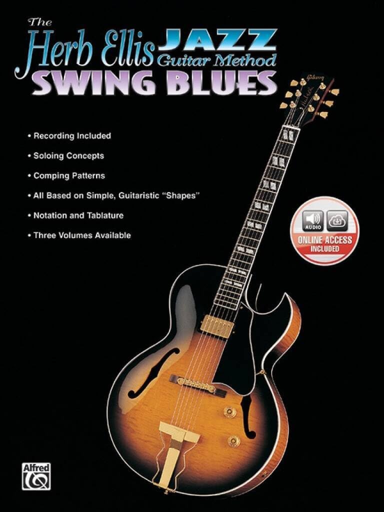 Herb Ellis Jazz Guitar Method: Swing Blues, Book & Online Audio book cover