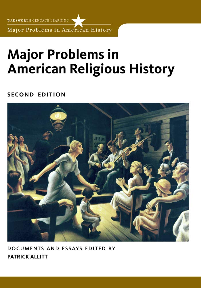Major Problems in American Religious History: Documents and Essays book cover