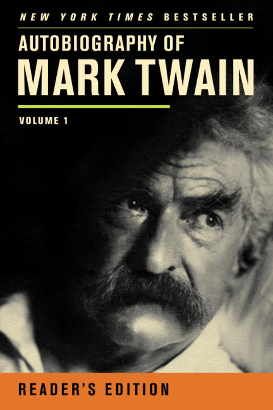 Autobiography of Mark Twain, Volume 1 (Reader's) book cover