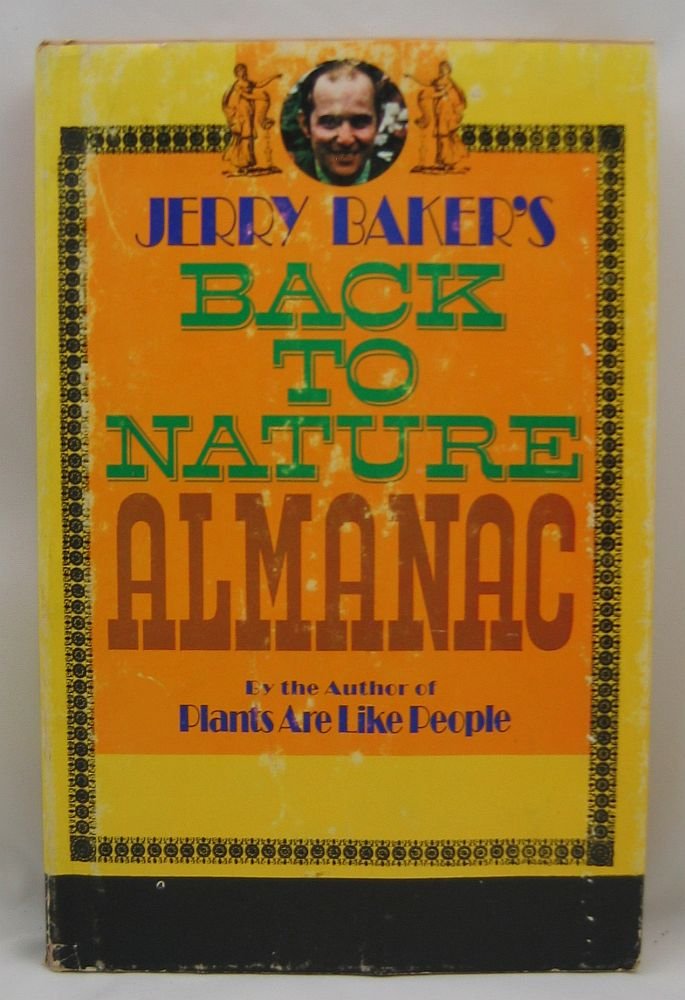 Jerry Baker's Back to nature almanac book cover
