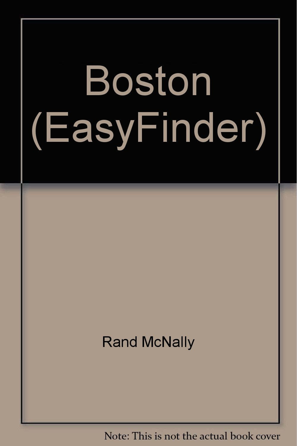 Rand McNally Easyfinder Boston, Massachusetts (Revised) book cover