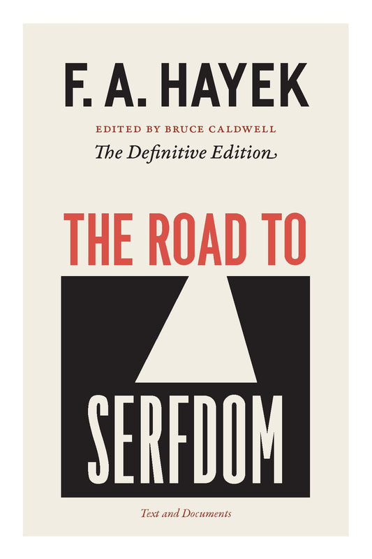 The Road to Serfdom book cover