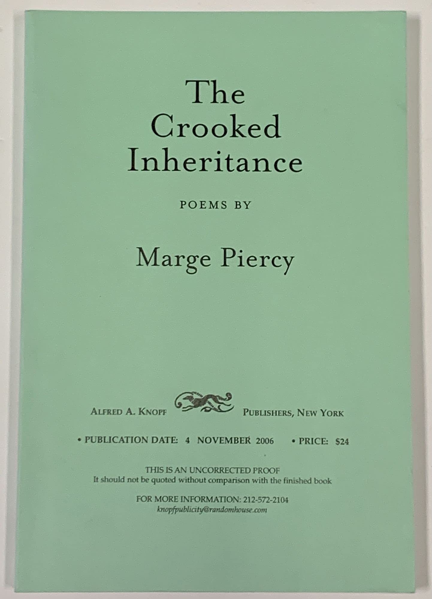 Crooked Inheritance book cover