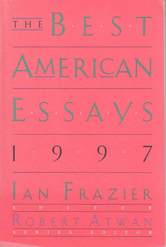Best American Essays 1997 (1997) book cover