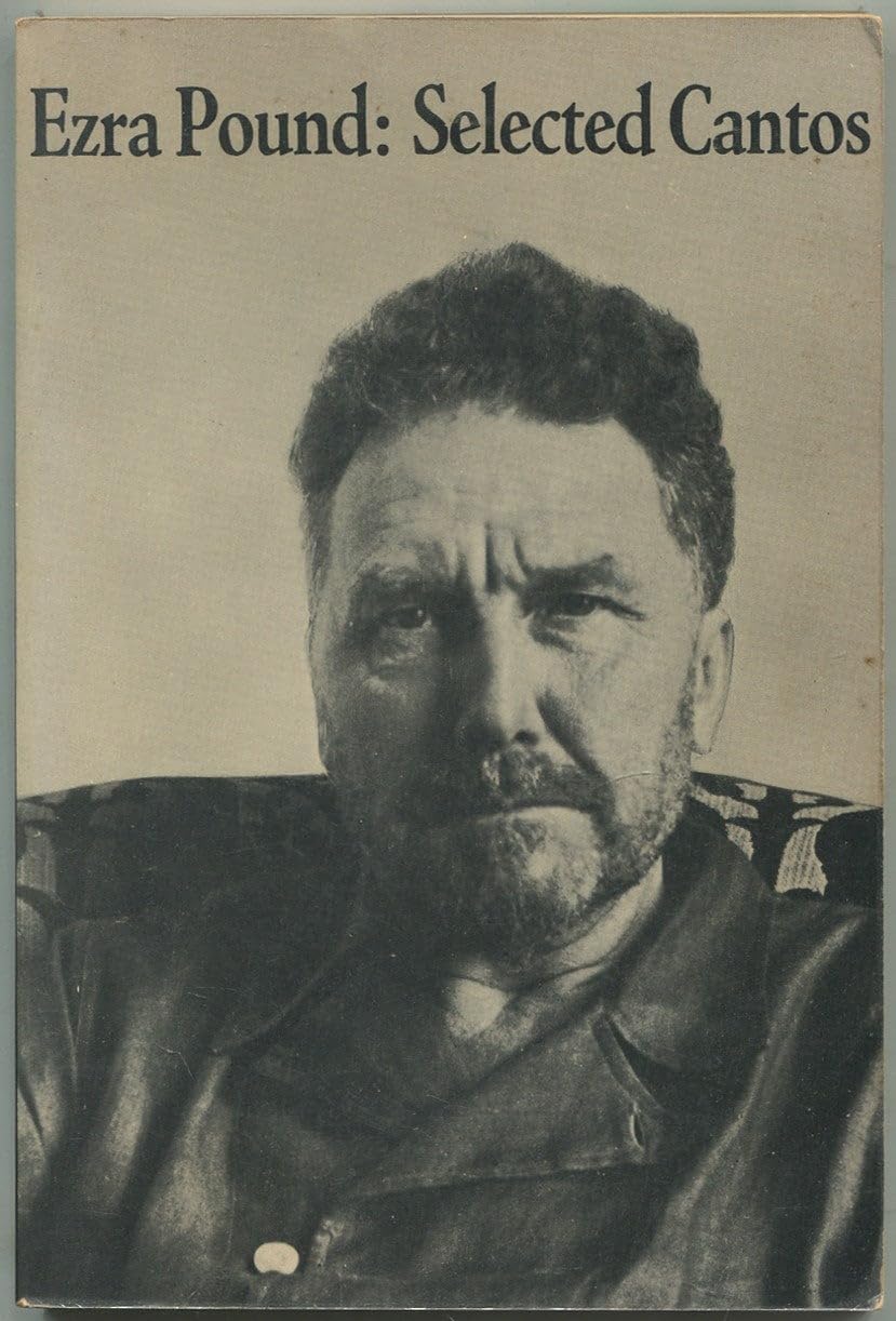 Selected Cantos of Ezra Pound book cover