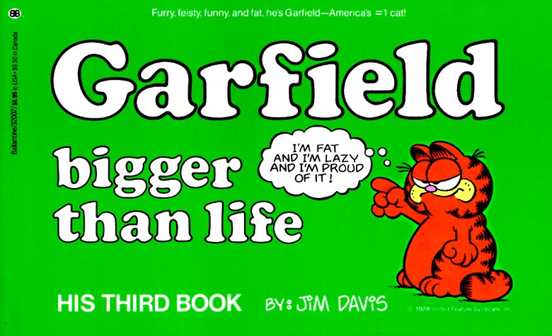 Garfield Bigger Than Life (#3) book cover