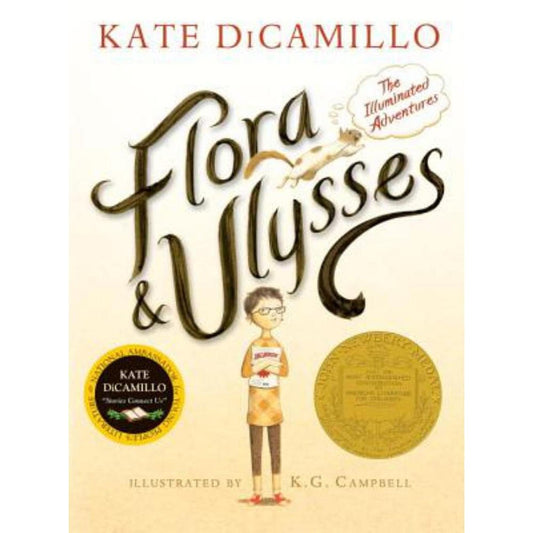 Flora and Ulysses: The Illuminated Adventures book cover