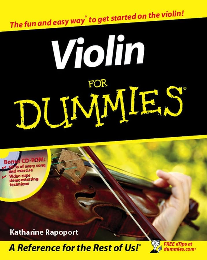 Violin for Dummies [With CDROM]
