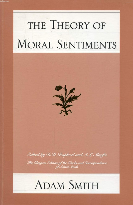 Theory of Moral Sentiments book cover