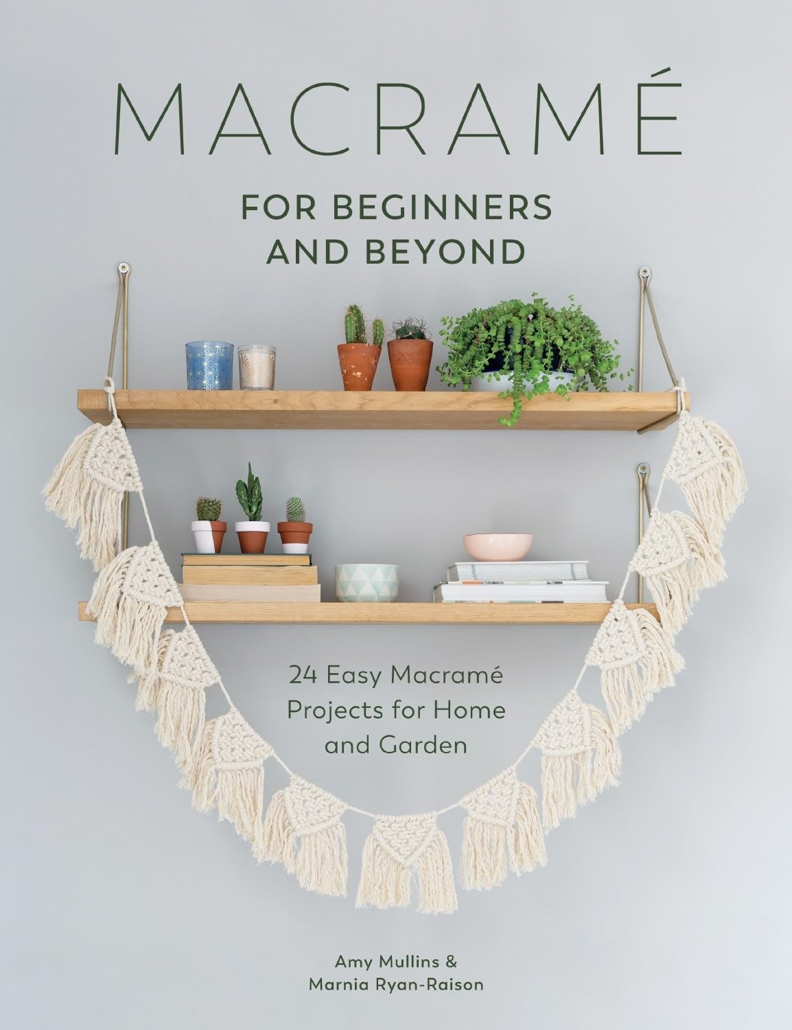 Macrame for Beginners and Beyond: 24 Easy Macramé Projects for Home and Garden book cover