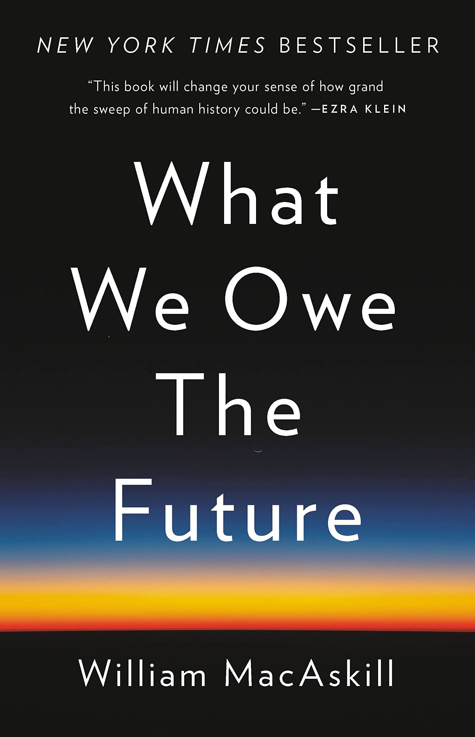 What We Owe the Future book cover