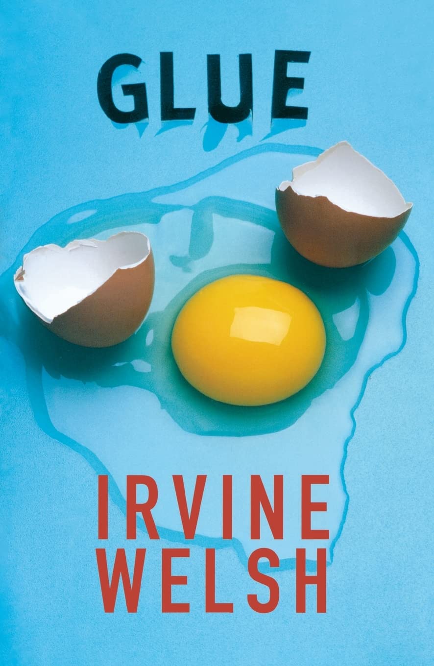 Glue book cover