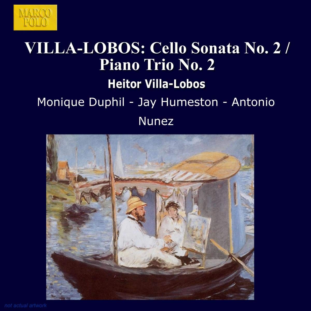 Villa-Lobos Heitor (1887-1959): Sonata For Cello And Piano No. 2 Op.66 / Piano Trio No. 2. (An book cover