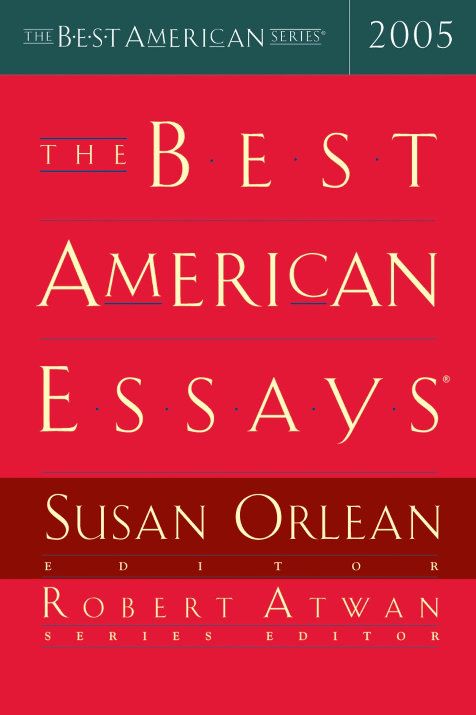 Best American Essays 2005 (2005) book cover