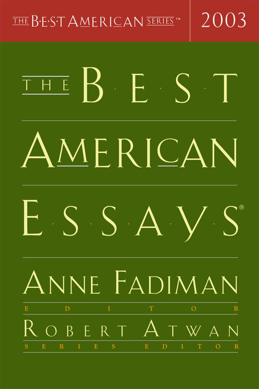 Best American Essays (2003)
