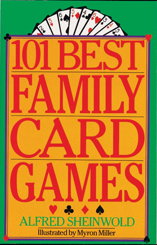 101 Best Family Card Games book cover