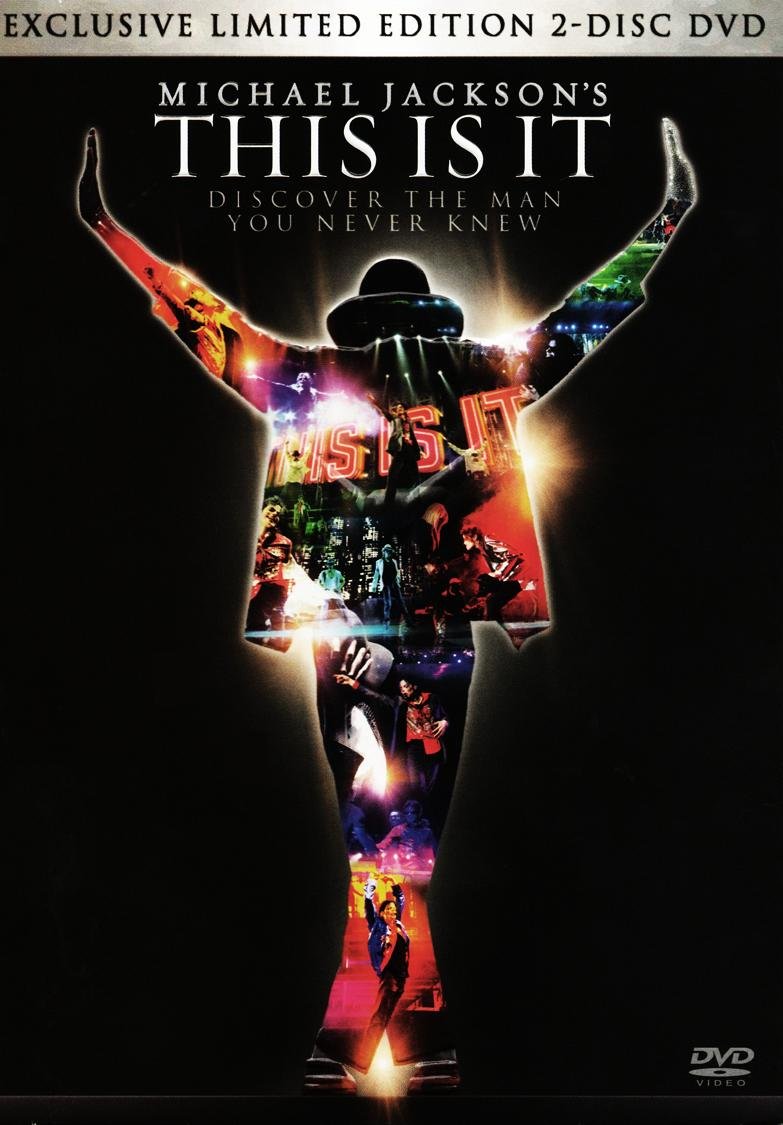 Michael Jackson: This is It (2-Disc Limited Edition (DVD) book cover