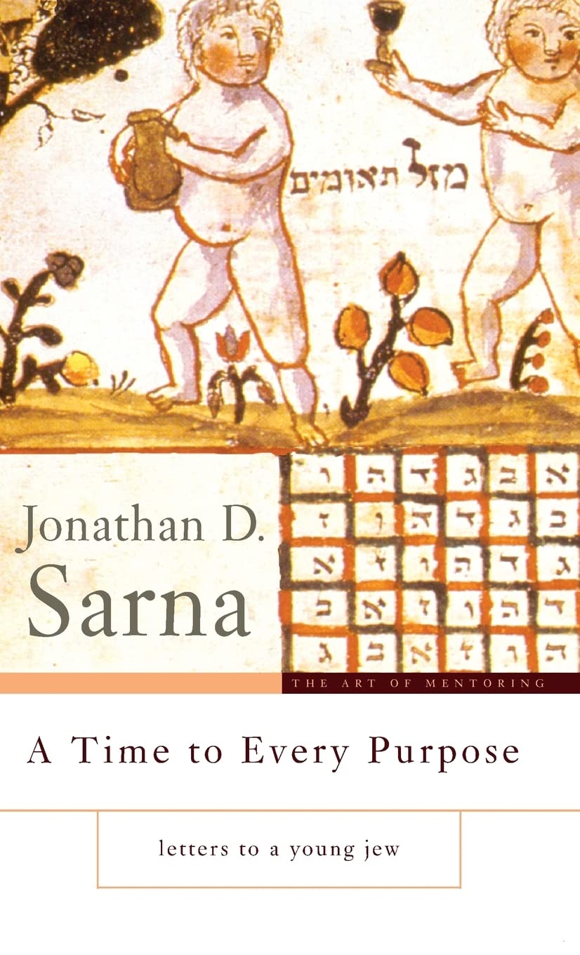 Time to Every Purpose: Letters to a Young Jew