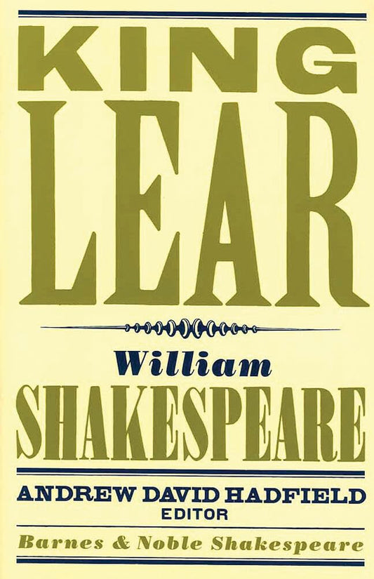 King Lear (Barnes & Noble Shakespeare) book cover