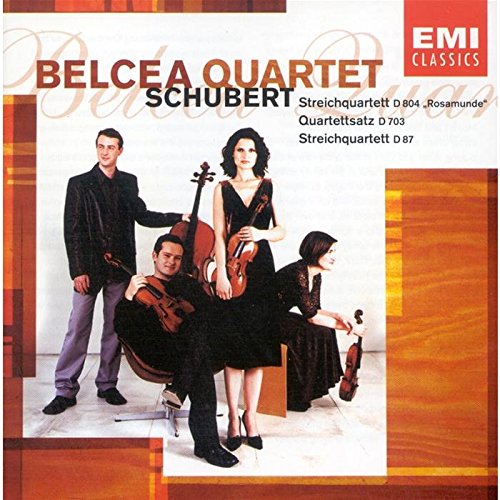 Schubert: String Quartets #8 Rosamunde & #13; Belcea Quartet book cover