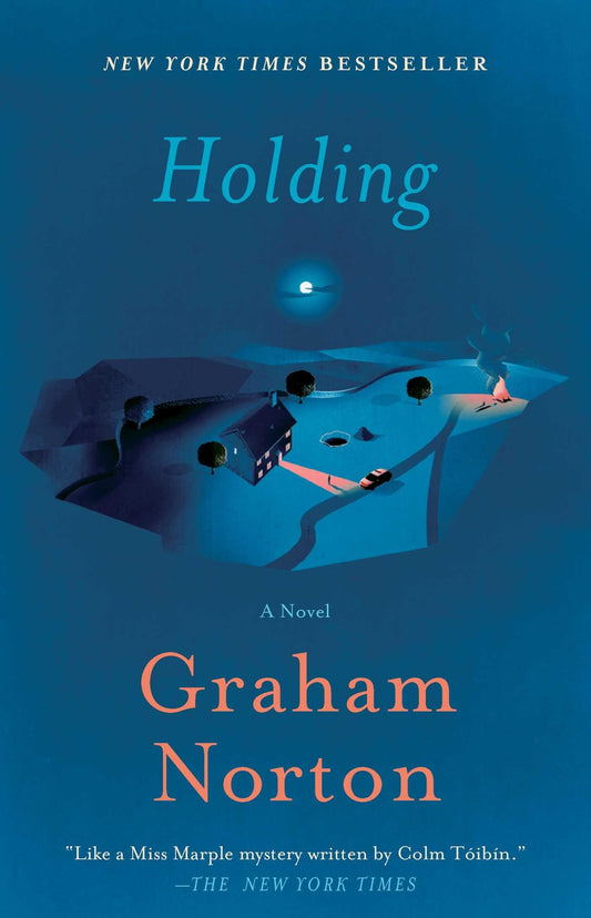 Holding book cover