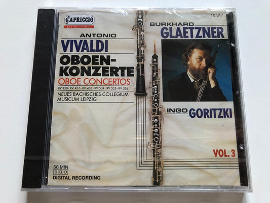 Vivaldi: Oboe Concertos, Vol. 3 / Glaetzner book cover