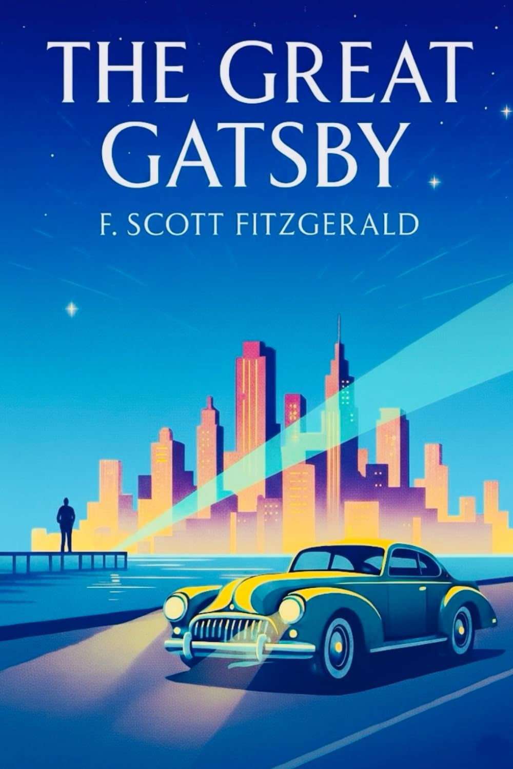 The Great Gatsby: The Original 1925 Edition (A F. Scott Fitzgerald Classic Novel) book cover