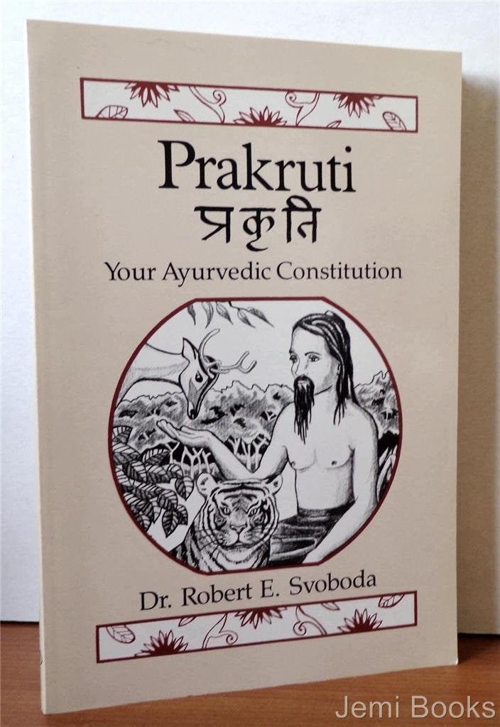 Prakruti: Your Ayurvedic Constitution book cover