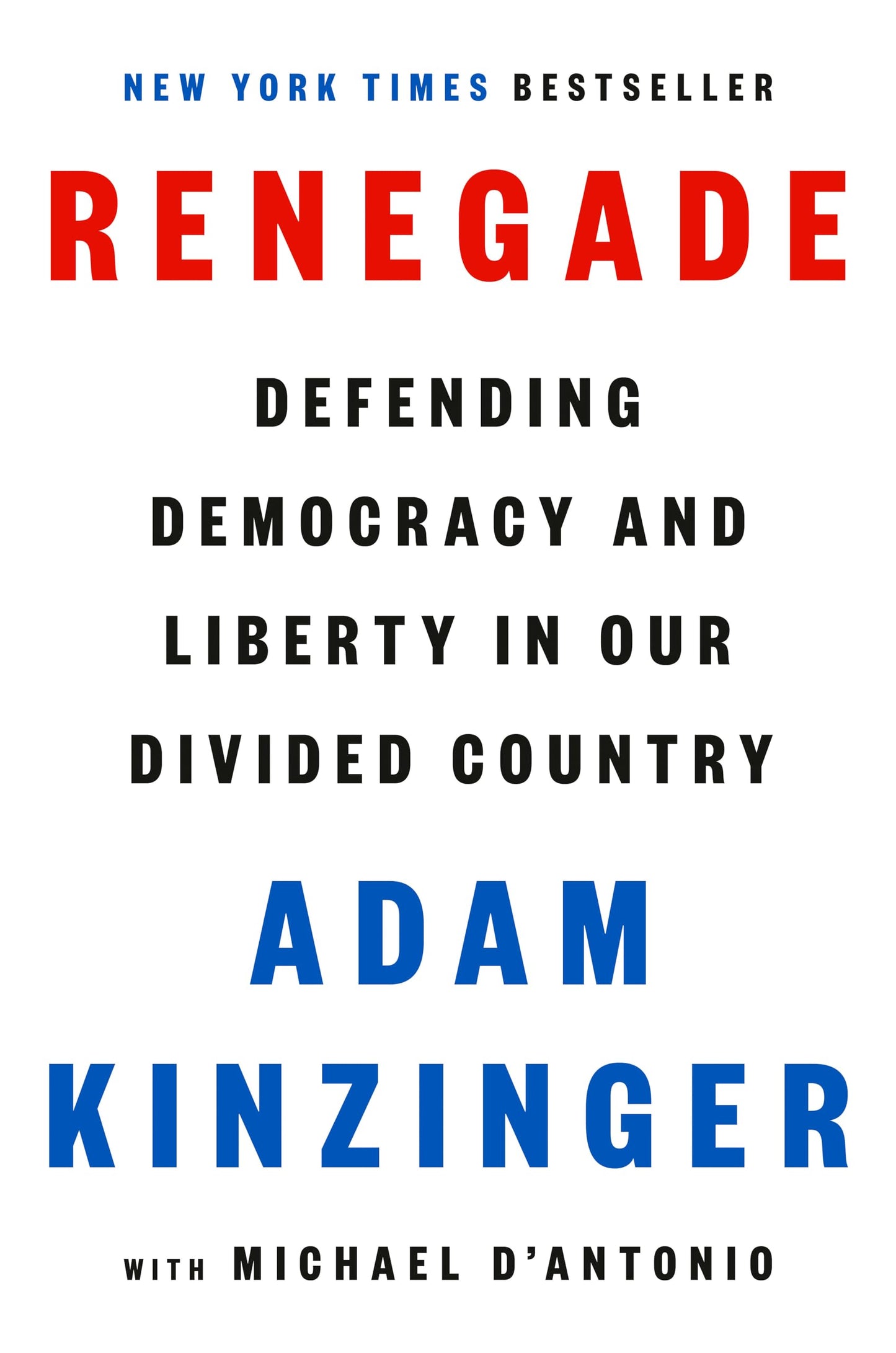 Renegade: Defending Democracy and Liberty in Our Divided Country book cover